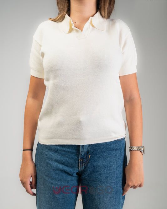 بنطلون جينز وايد ليج