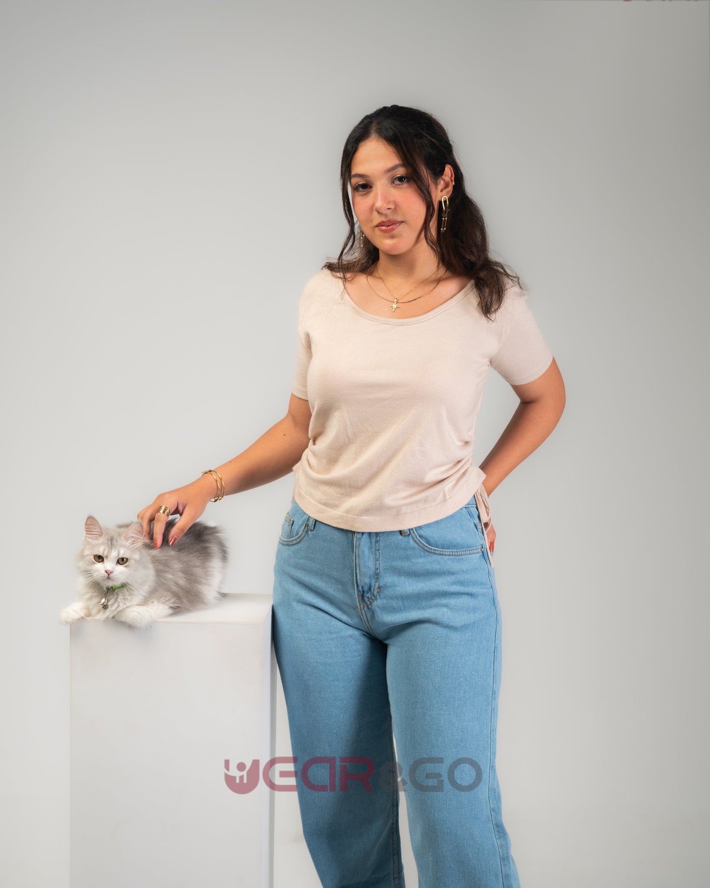 تيشيرت بخامة عجينة مستوردة